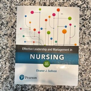 Pearson Nursing Leadership Guide with Colorful Design